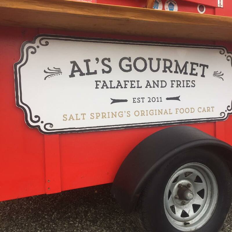 Al's Gourmet Falafel and Fries, Salt Spring Island, BC Restaurant, Food Cart